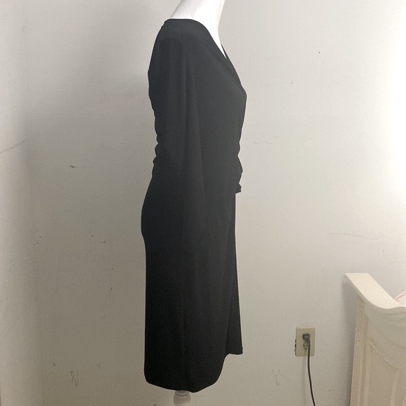 ANNE KLEIN | Faux Wrap Dress - Picture 5 of 11